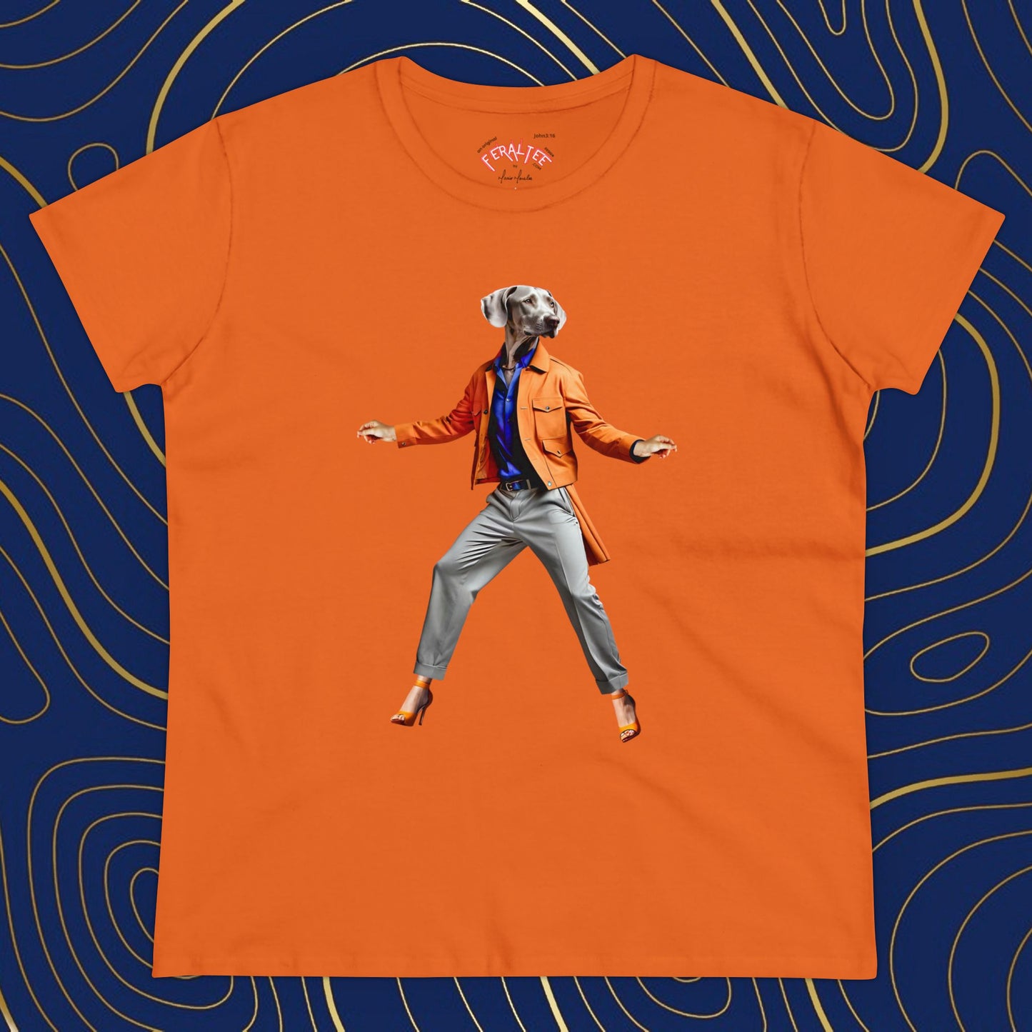 Camiseta de algodón de peso medio para mujer de VOGUE