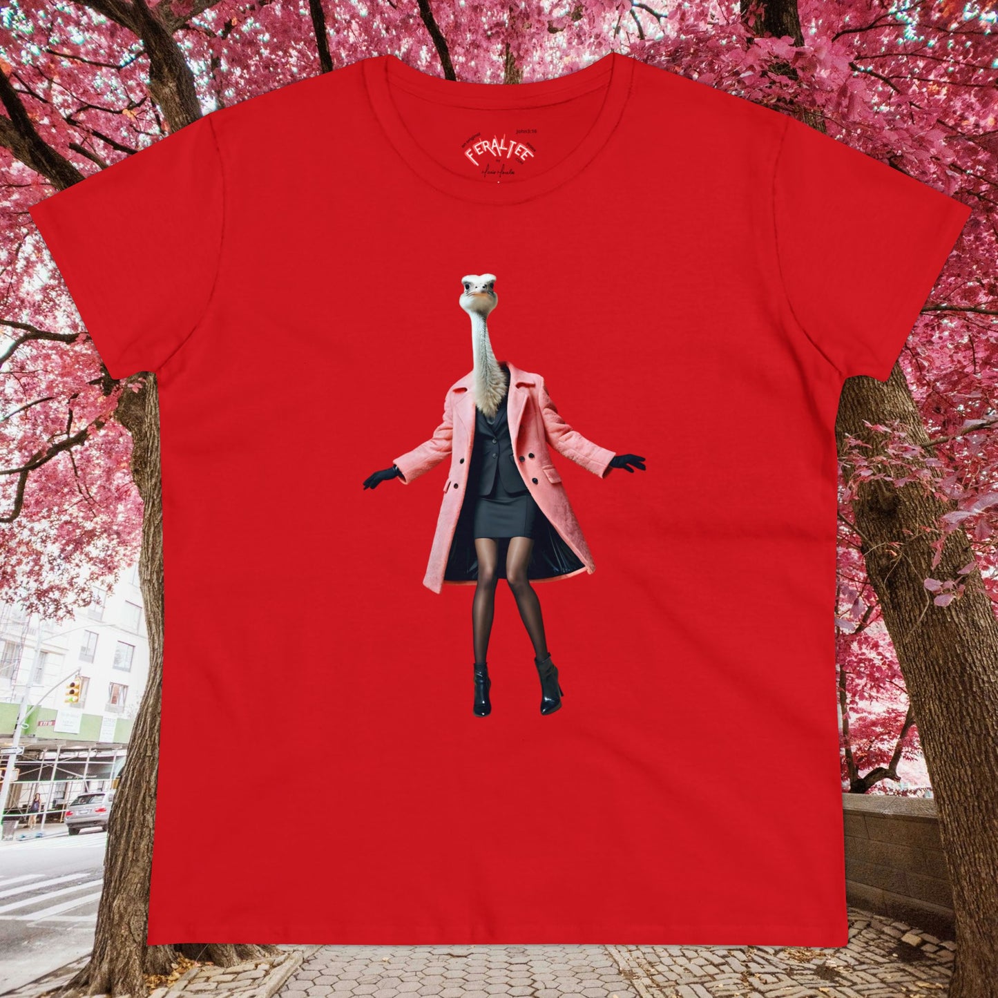 DUCHESS Women's Midweight Cotton Tee