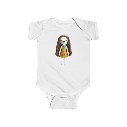 MOLLY Infant Fine Jersey Bodysuit NB: 0-24 mos
