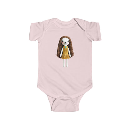 MOLLY Infant Fine Jersey Bodysuit NB: 0-24 mos