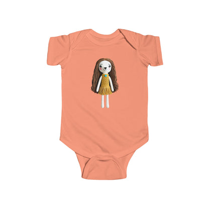 MOLLY Infant Fine Jersey Bodysuit NB: 0-24 mos