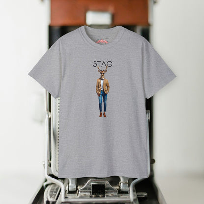 STAGGERED- Camiseta Unisex de Algodón Ultra Fino