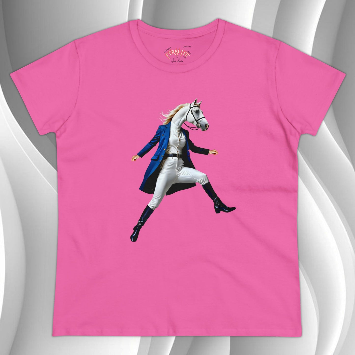 BELLE Women's Midweight Cotton Tee
