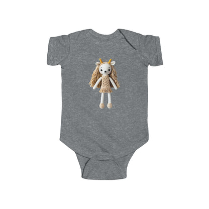 EMMA Infant Fine Jersey Bodysuit NB: 0-24 mos