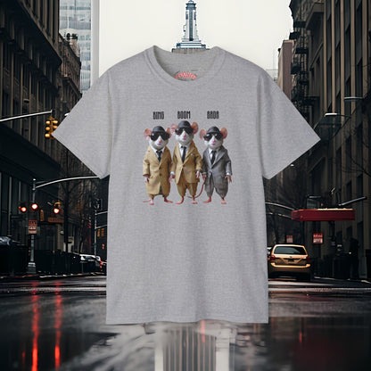 BADA BING- BADABOOM- Camiseta Unisex de Algodón Ultra Fino