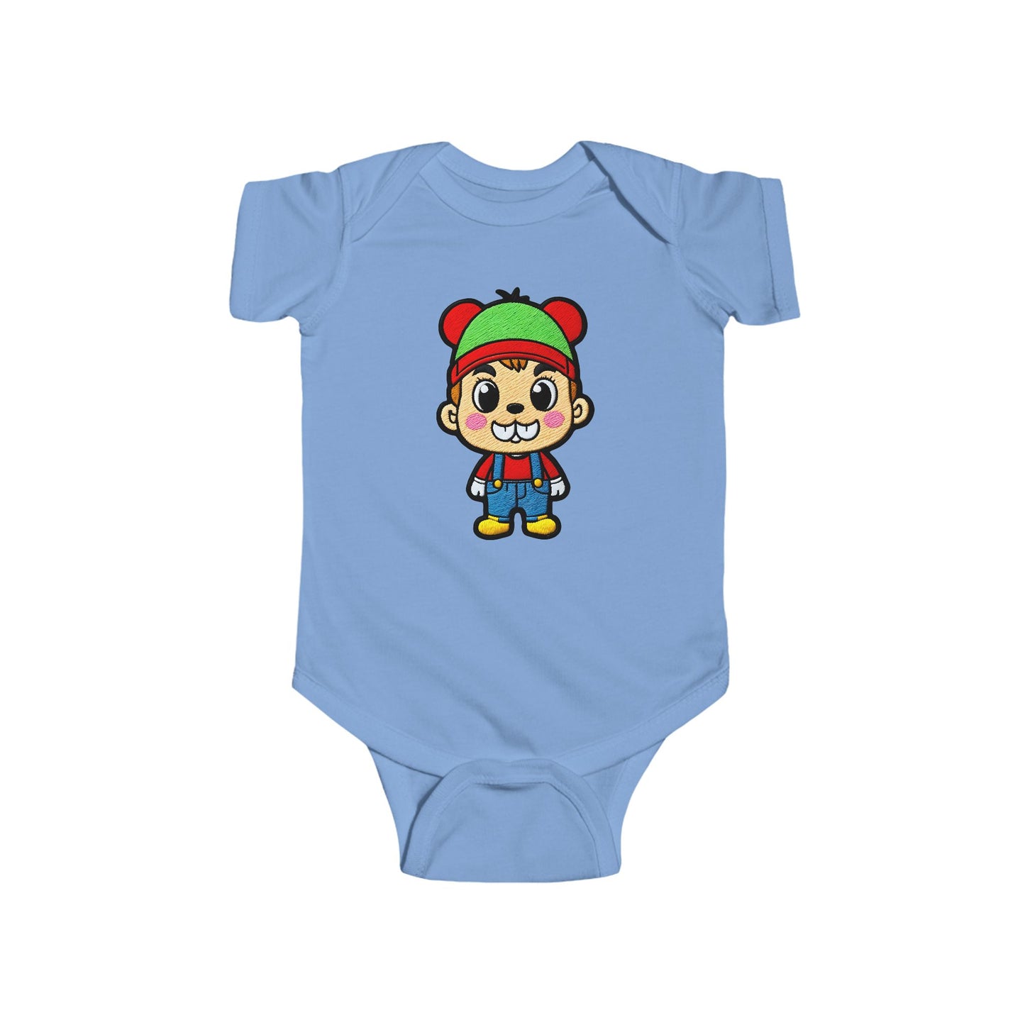 SUPER MARKO Infant Fine Jersey Bodysuit NB: 0 - 24 mo
