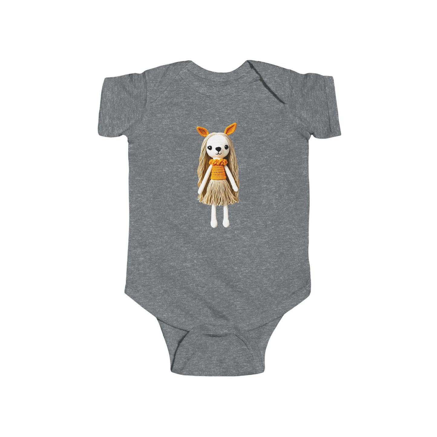 ISABELLA Infant Fine Jersey Bodysuit NB: 0-24 mos