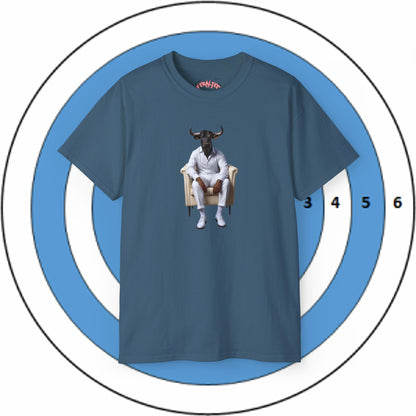 SITTING BULL - Camiesta Unisex de Algodón Ultrafino 