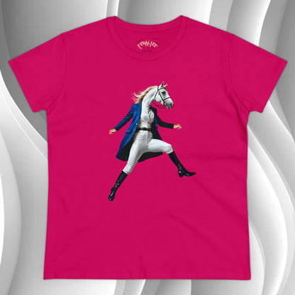 BELLE Women's Midweight Cotton Tee