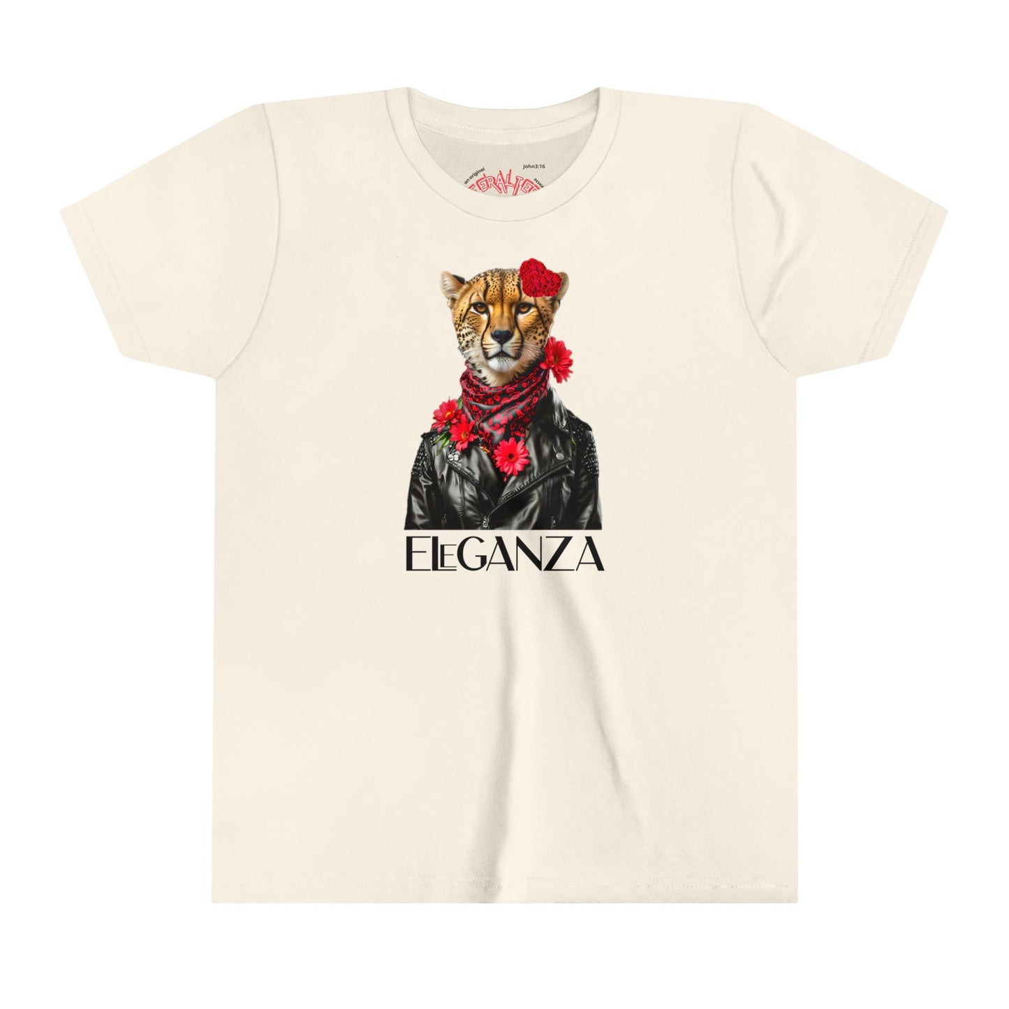 Camiseta de manga corta juvenil ELEGANZA