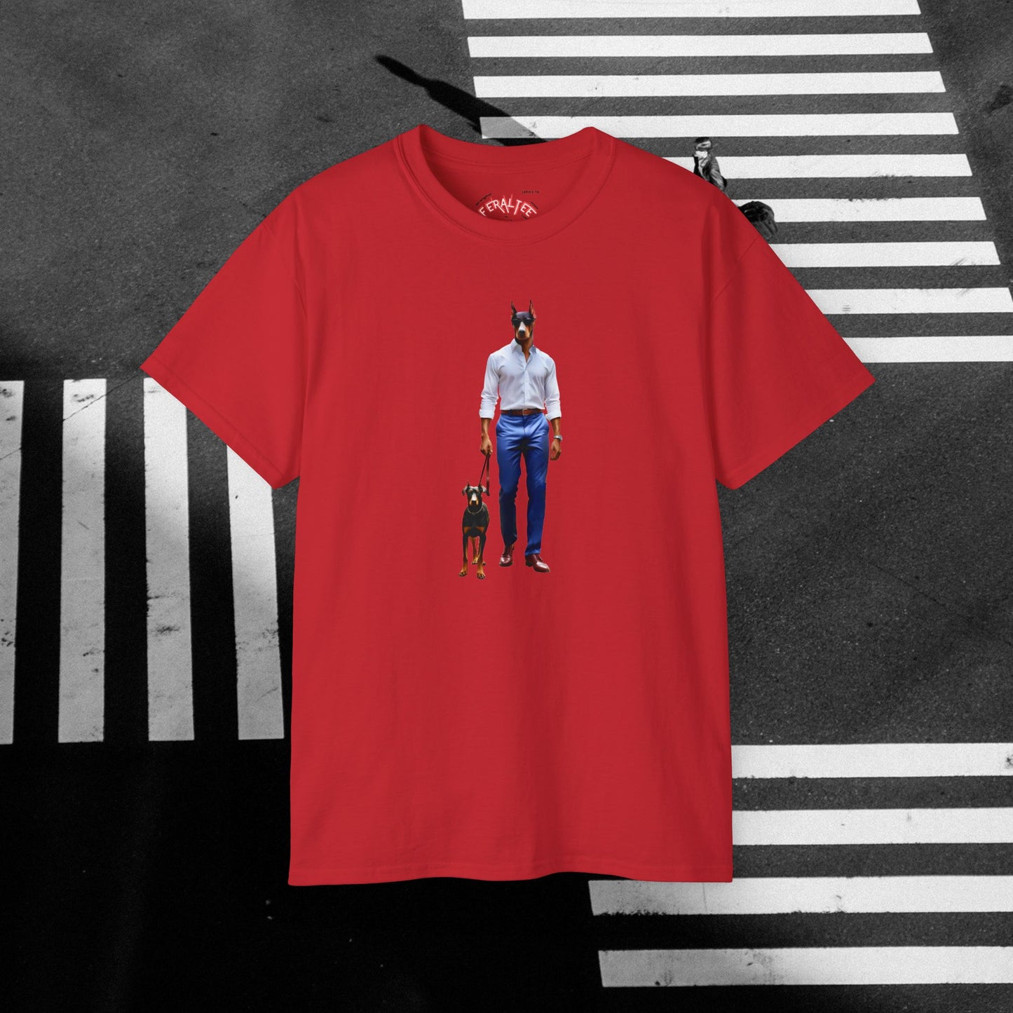 PINCHER- Camiseta Unisex de Algodón Ultrafino