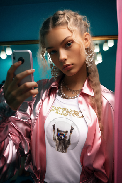 PEDRO PE- Camiseta Unisex de Algodón Ultra Fino 
