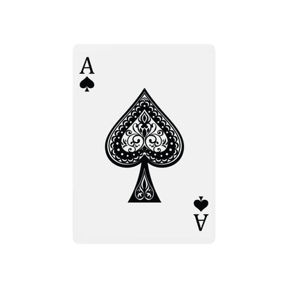 POKER PLAYING CARDS - Unique Design with Inspirational Motto