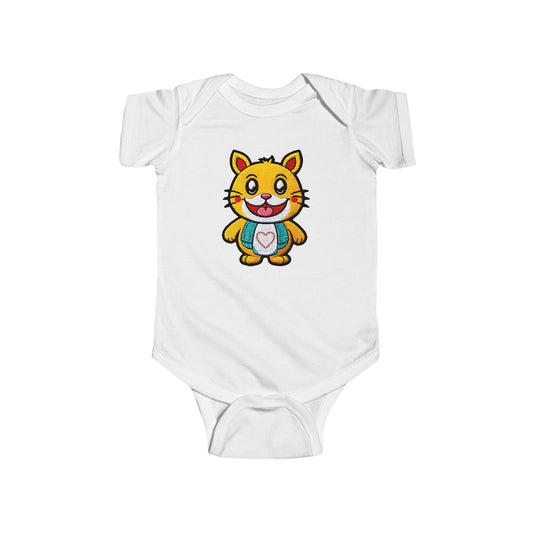 SPRINKLES Infant Fine Jersey Bodysuit NB: 0 - 24 mo
