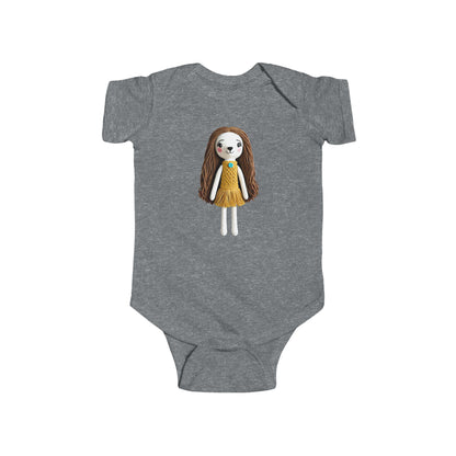 MOLLY Infant Fine Jersey Bodysuit NB: 0-24 mos