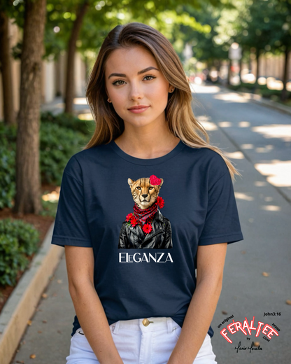 Camiseta de manga corta juvenil ELEGANZA