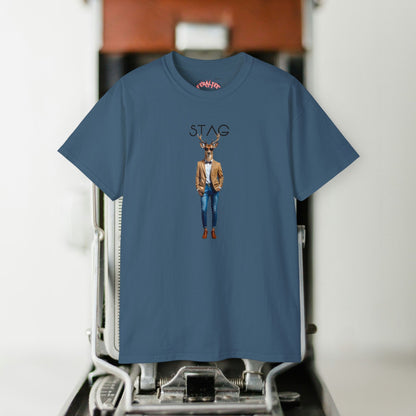 STAGGERED- Camiseta Unisex de Algodón Ultra Fino