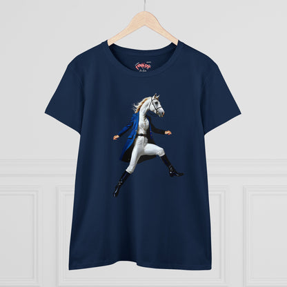 BELLE Women's Midweight Cotton Tee
