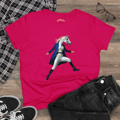 BELLE Women's Midweight Cotton Tee