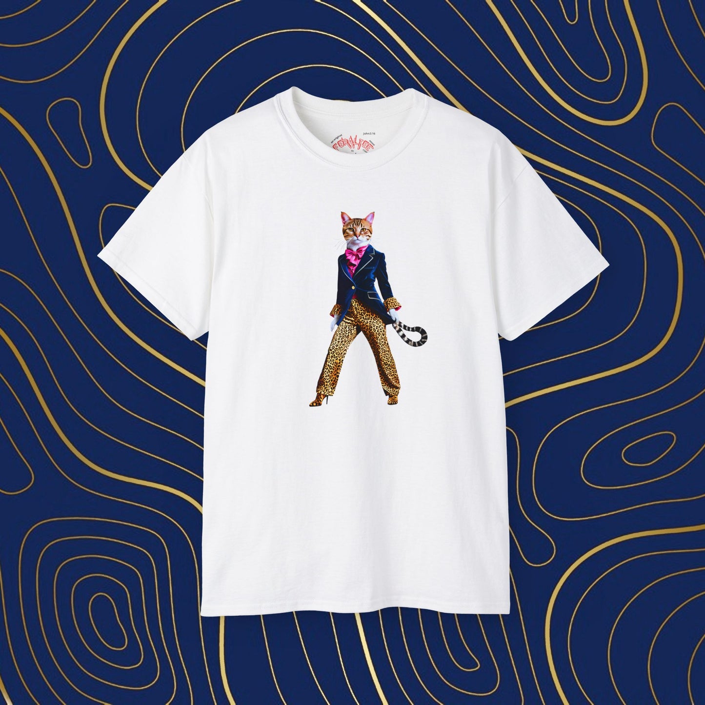 FELIS- Camiseta Unisex de Algodón Ultra Fino
