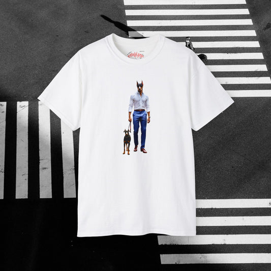 PINCHER- Camiseta Unisex de Algodón Ultrafino