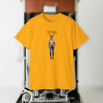 STAGGERED- Camiseta Unisex de Algodón Ultra Fino