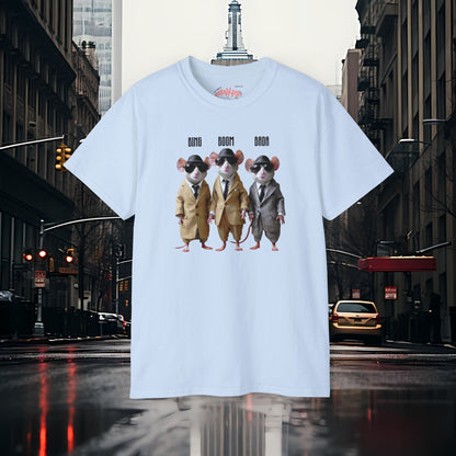 BADA BING- BADABOOM- Camiseta Unisex de Algodón Ultra Fino
