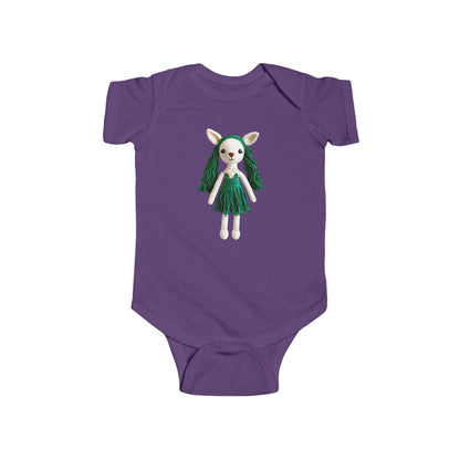 GRACE Infant Fine Jersey Bodysuit NB: 0-24 mos