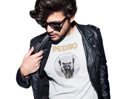 PEDRO PE- Camiseta Unisex de Algodón Ultra Fino 