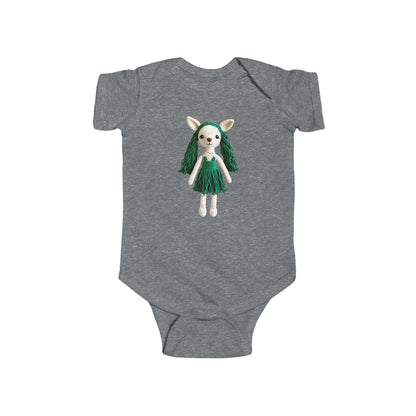 GRACE Infant Fine Jersey Bodysuit NB: 0-24 mos