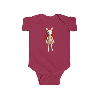 SCARLETT Infant Fine Jersey Bodysuit NB: 0-24 mos
