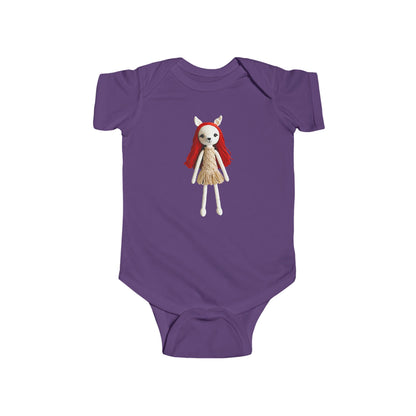 SCARLETT Infant Fine Jersey Bodysuit NB: 0-24 mos