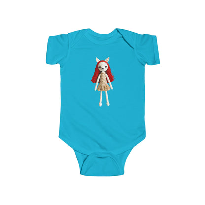 SCARLETT Infant Fine Jersey Bodysuit NB: 0-24 mos