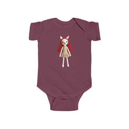 SCARLETT Infant Fine Jersey Bodysuit NB: 0-24 mos