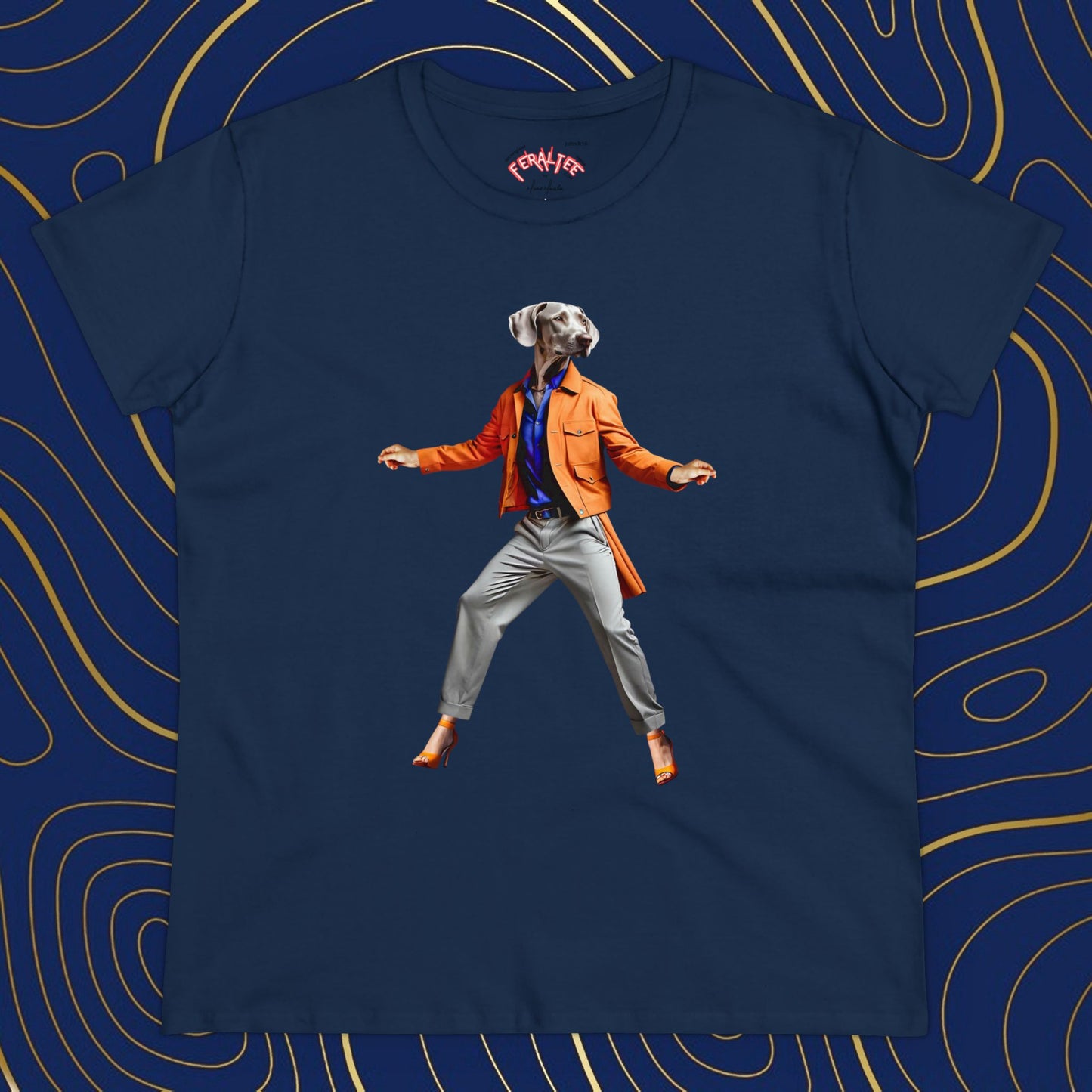 Camiseta de algodón de peso medio para mujer de VOGUE