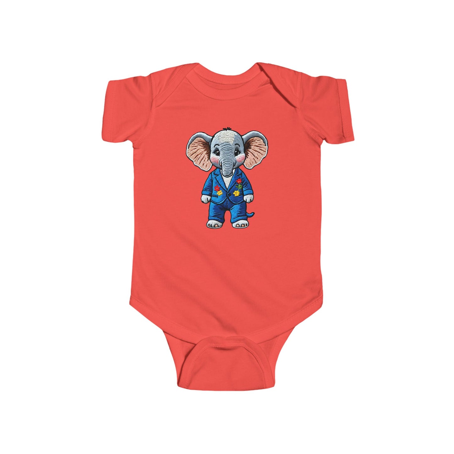 TUSKER Infant Fine Jersey Bodysuit NB: 0 - 24 mo