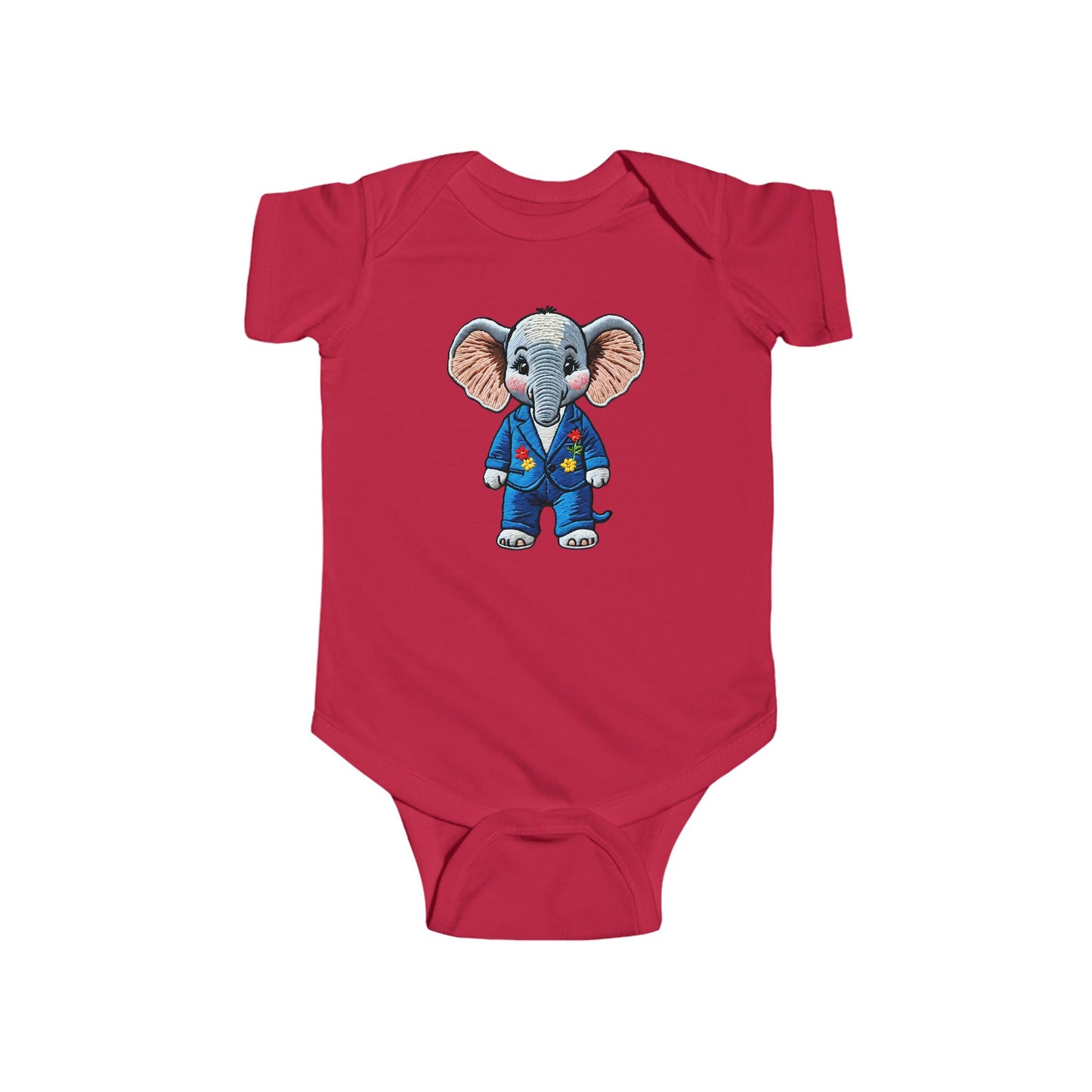 TUSKER Infant Fine Jersey Bodysuit NB: 0 - 24 mo