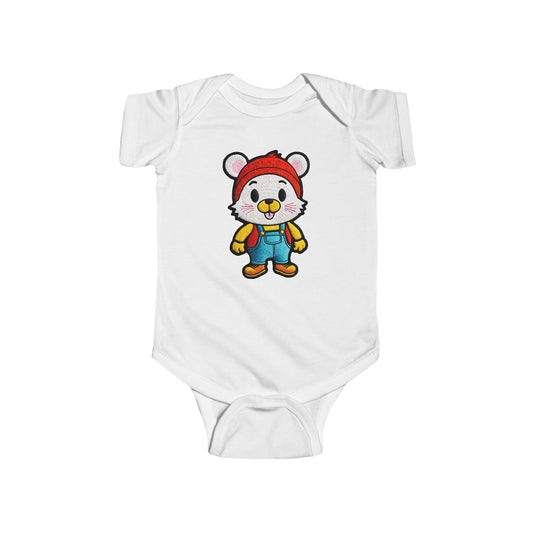 HUGGLES Infant Fine Jersey Bodysuit NB: 0 - 24 mo
