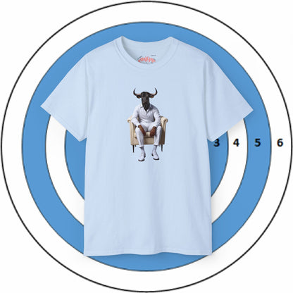 SITTING BULL - Camiesta Unisex de Algodón Ultrafino 