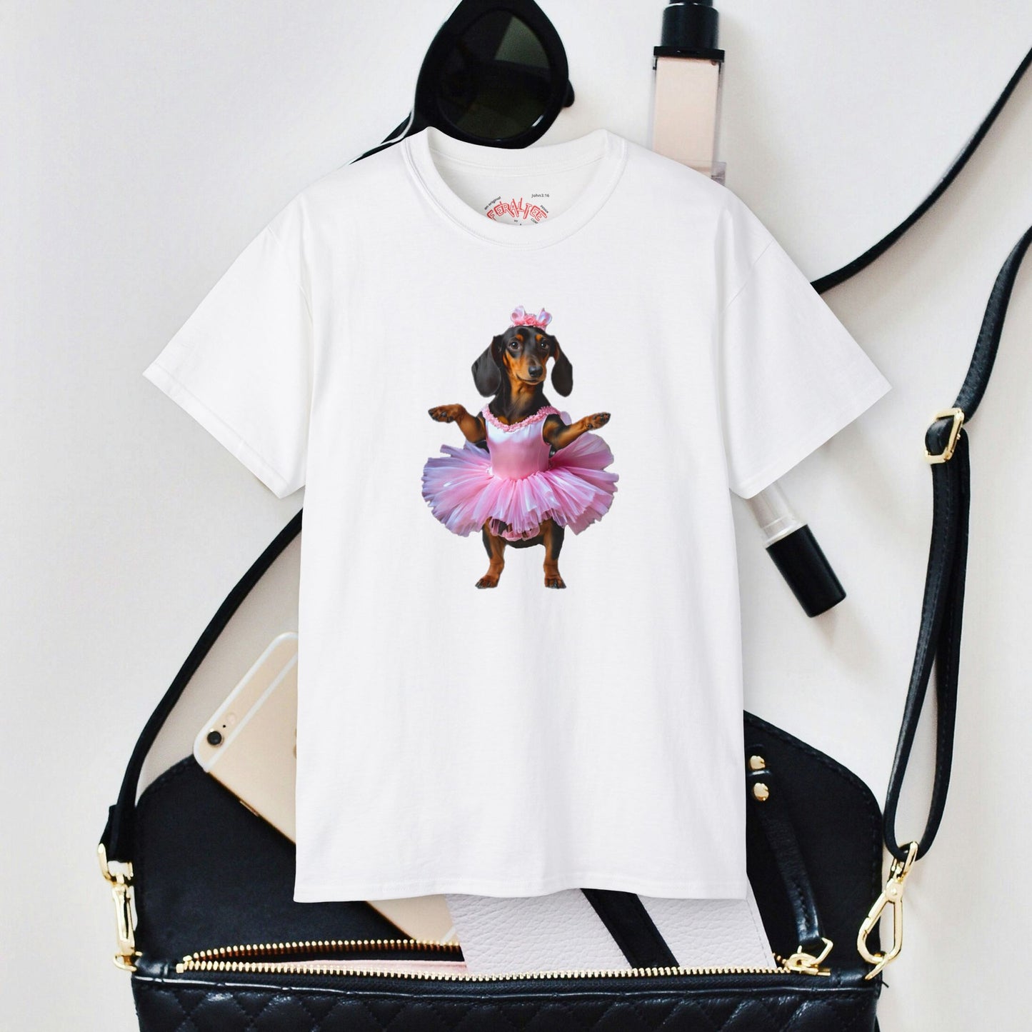 DASCHER- Camiseta Unisex de Algodón Ultra Fino