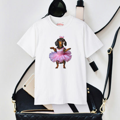 DASCHER- Camiseta Unisex de Algodón Ultra Fino