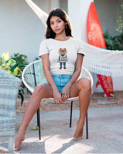 POM -Camiseta Unisex de Algodón Ultra Suave 