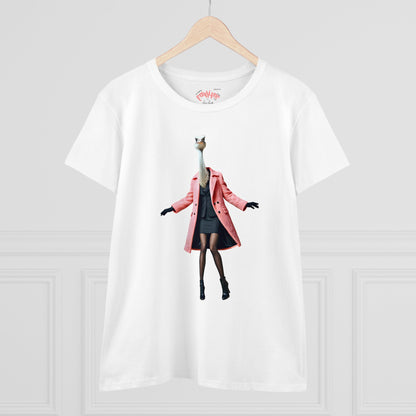 DUCHESS Women's Midweight Cotton Tee