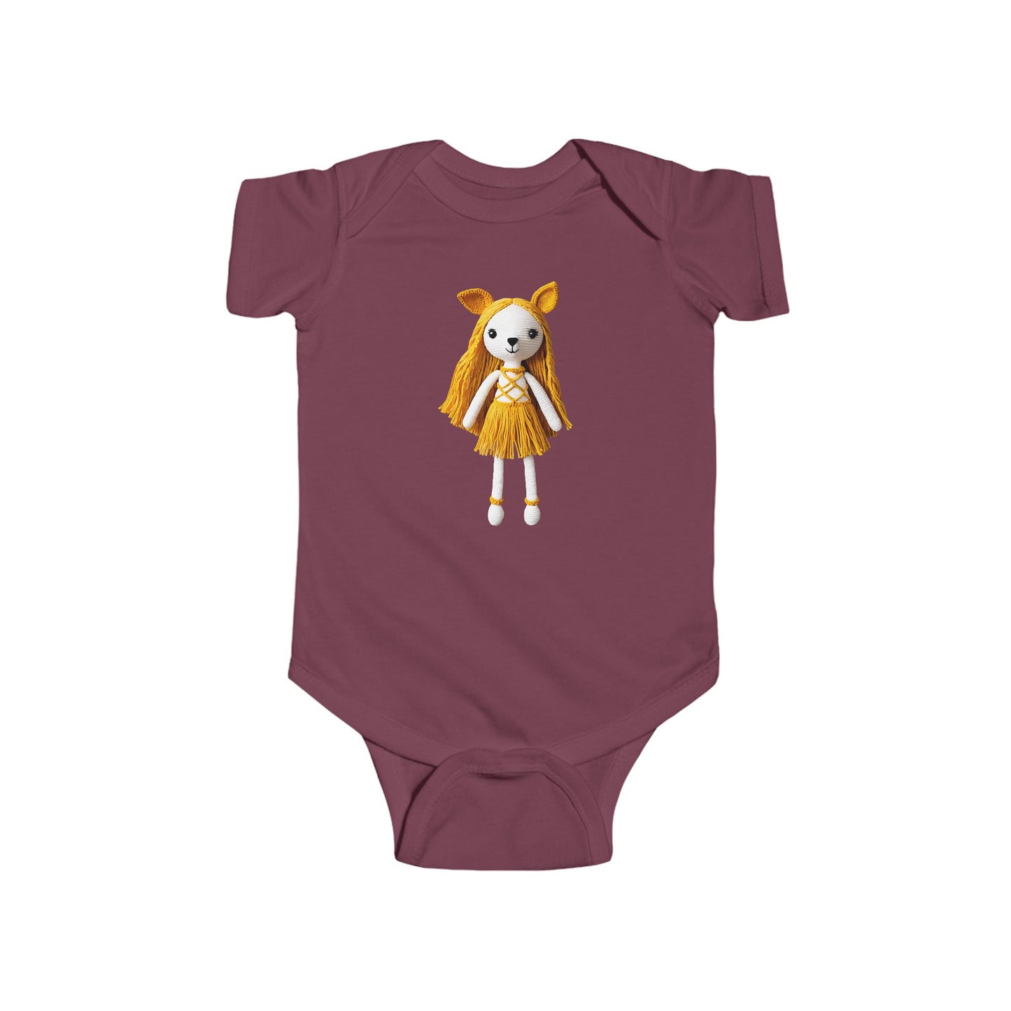 LILY Infant Fine Jersey Bodysuit NB: 0-24 mos
