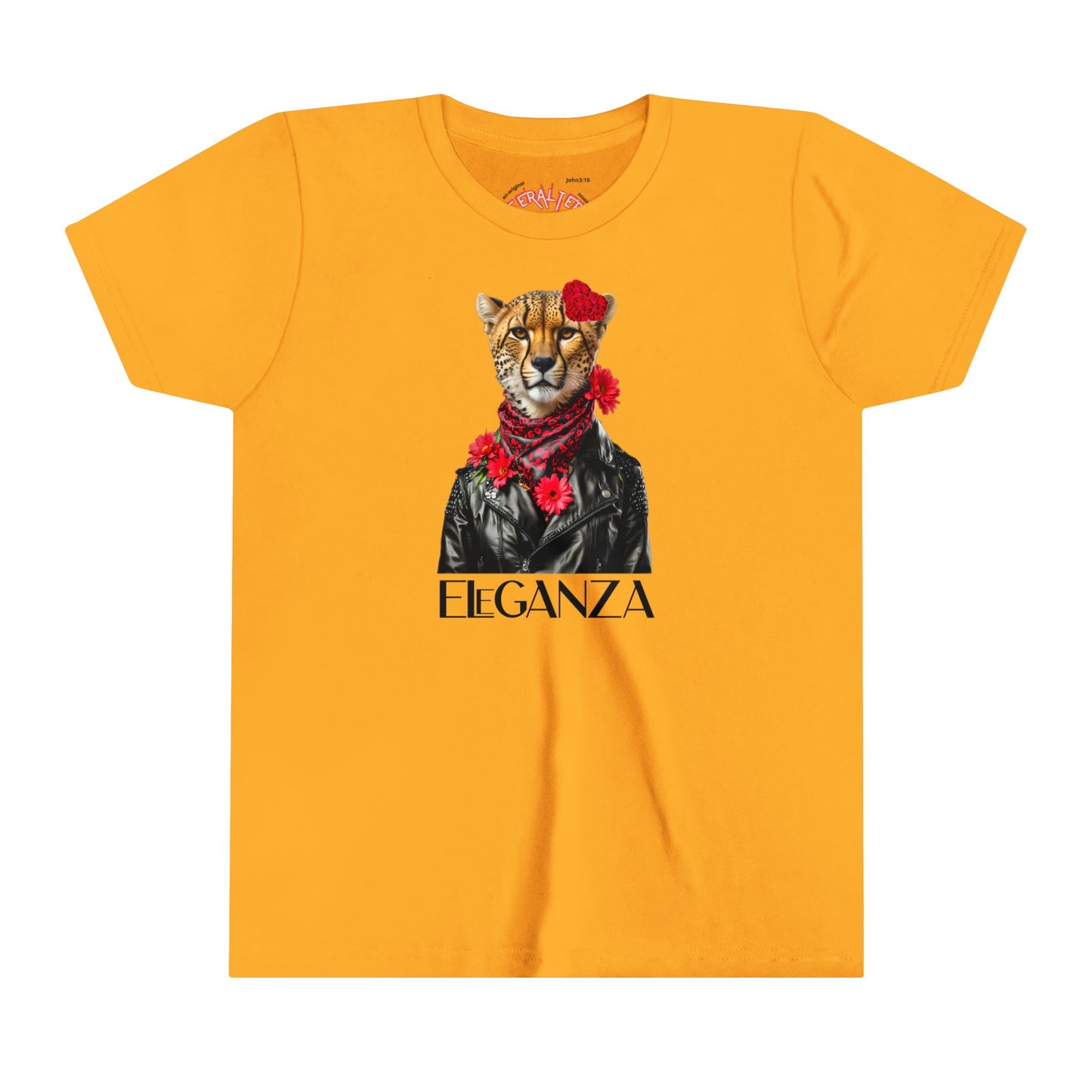 Camiseta de manga corta juvenil ELEGANZA