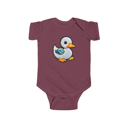 COTTON Infant Fine Jersey Bodysuit NB: 0-24 mos