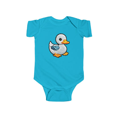 COTTON Infant Fine Jersey Bodysuit NB: 0-24 mos