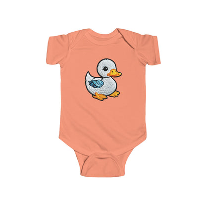 COTTON Infant Fine Jersey Bodysuit NB: 0-24 mos