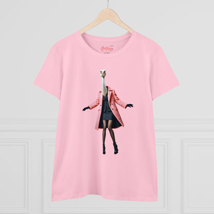 DUCHESS Women's Midweight Cotton Tee