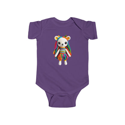 BELLA Infant Fine Jersey Bodysuit NB: 0-24 mos